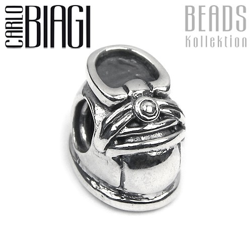 Carlo Biagi Bead Babyschuh Silber European Beads BBS053