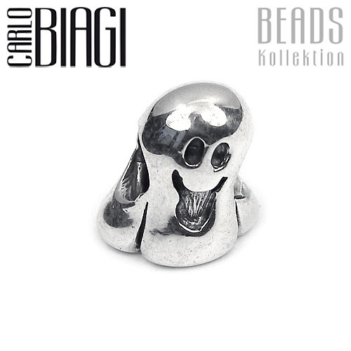 Carlo Biagi Bead Geist 925 Silber European Beads BBS099