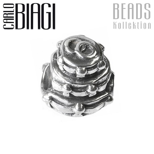 Carlo Biagi Bead Hochzeittorte European Beads BBS137