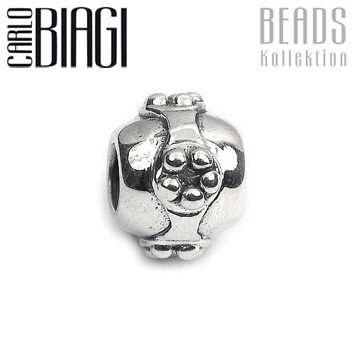 Carlo Biagi Bead Ball Band Silber European Beads BBS164