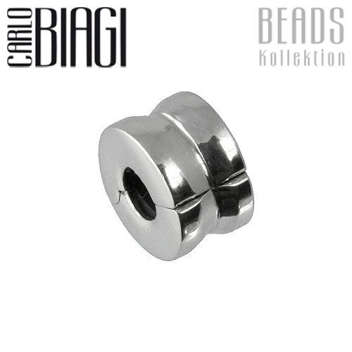 Carlo Biagi Bead Clip Ring Silber European Beads BSFC02