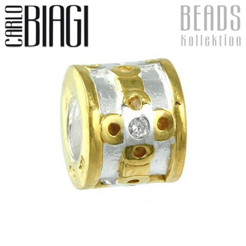Carlo Biagi Bead Blume 925 Bico European Beads BTTCZ22C