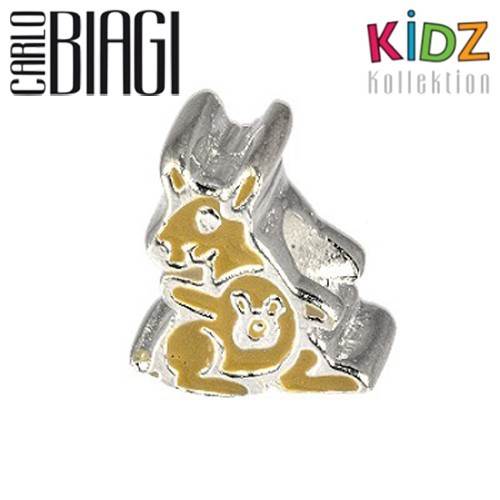 Carlo Biagi Kidz Bead Känguru 925 Beads für Armband KBE075