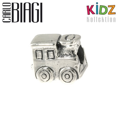 Carlo Biagi Kidz Bead Lok Silber Beads für Armband KSB01