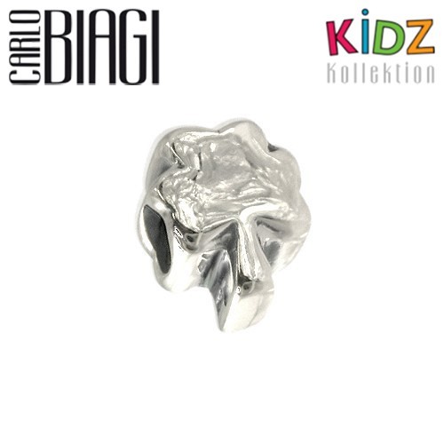 Carlo Biagi Kidz Bead Kleeblatt Silber Armband KSB07