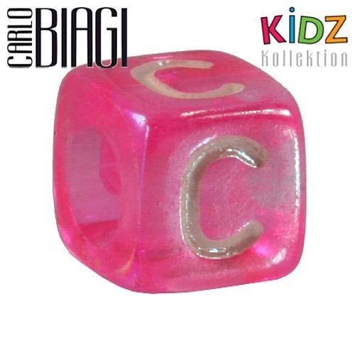 Carlo Biagi Kidz Bead Buchstabe C Beads für Armband KSPPLC