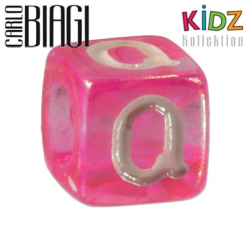 Carlo Biagi Kidz Bead Buchstabe Q Beads für Armband KSPPLQ