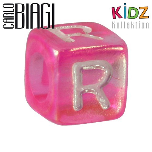 Carlo Biagi Kidz Bead Buchstabe R Beads für Armband KSPPLR