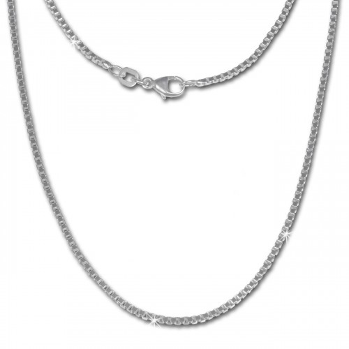 SilberDream Veneziakette 925er Silber Halskette 70cm Kette SDK21270