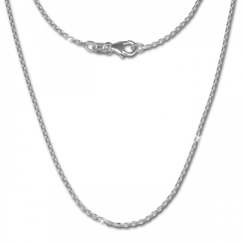 SilberDream Ankerkette fein 925er Silber Halskette 70cm Kette SDK21170