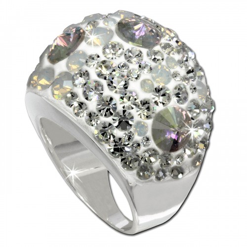 SilberDream Ring Glamour Zirkonia Gr.19 925er Silber SDR014W9