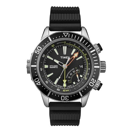 TIMEX Armbanduhr schwarz Herrenuhr TIMEX IQ Uhren Kollektion UT2N810
