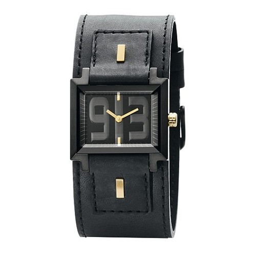 Bruno Banani Damen Uhr schwarz-gold Veros Ladies Kollektion UBR20981